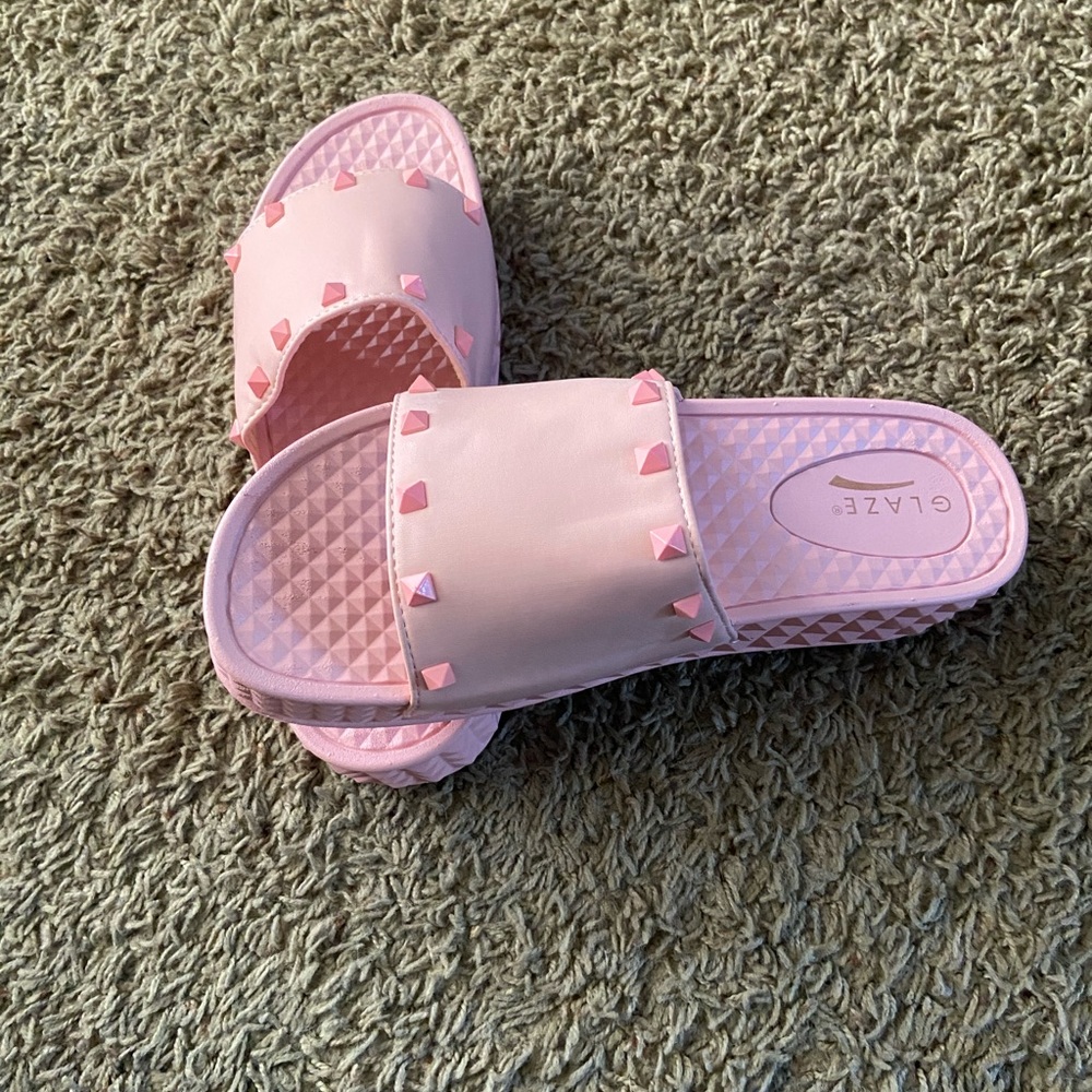 Platform Studded Sandals